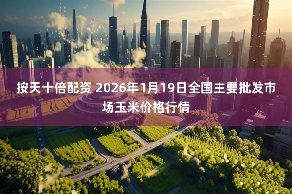 按天十倍配资 2026年1月19日全国主要批发市场玉米价格行情