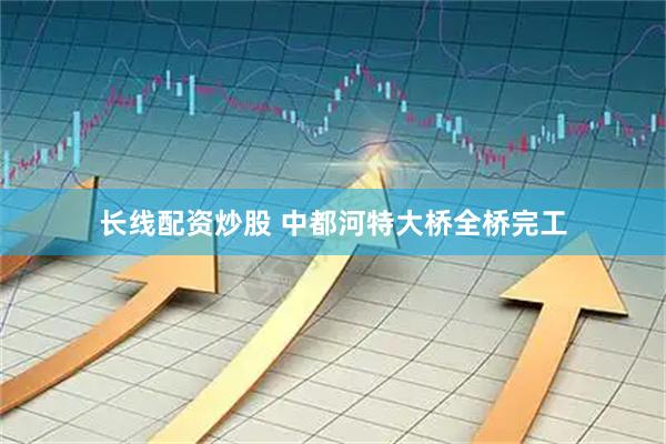 长线配资炒股 中都河特大桥全桥完工